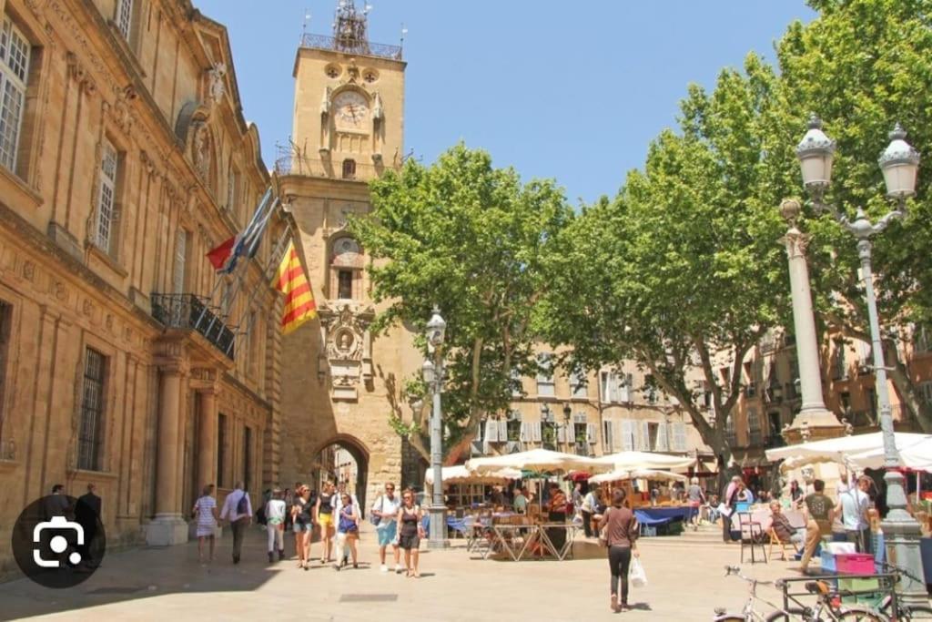 Appartement Joli T2 Lumineux Avec Balcon Et Wifi - Proche Cv à Aix-en-Provence Extérieur photo